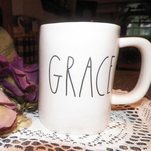 Rae Dunn By Magenta Grace Coffee Mug Large Letter